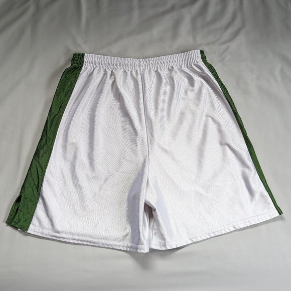Green and White Dazzle Shorts - Picture 4 of 4